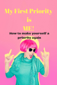 How to make yourself a priority